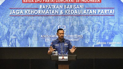 AHY Bakal Sambangi Kemenkum HAM Terkait KLB Demokrat di Sumut