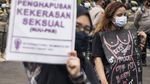 Aksi Hari Perempuan Sedunia di Bandung Tuntut Sahkan RUU PKS