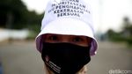 Aksi Para Wanita Ramaikan Hari Perempuan Internasional di Jakarta