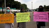 Aksi Para Wanita Ramaikan Hari Perempuan Internasional Di Jakarta