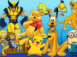 Alasan Ilmiah Kenapa Banyak Tokoh Kartun Berwarna Kuning