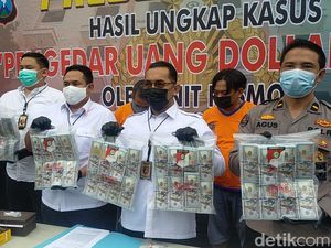 Polisi Bongkar Sindikat Dolar Amerika Palsu Senilai Rp 21 Miliar
