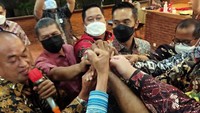 Setidaknya Anindya Bakrie kini tengah mengantongi beberapa kadin daerah untuk mendukung maju menjadi ketua umum Kadin menggantikan Rosan Roslani yang ditunjuk Jokowi menjadi Duta Besar Indonesia untuk Amerika Serikat. Foto: dok. Kadin Sulut