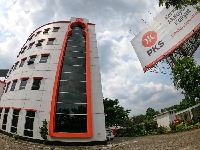 Gedung PKS (Foto: Andhika Prasetia/detikcom)