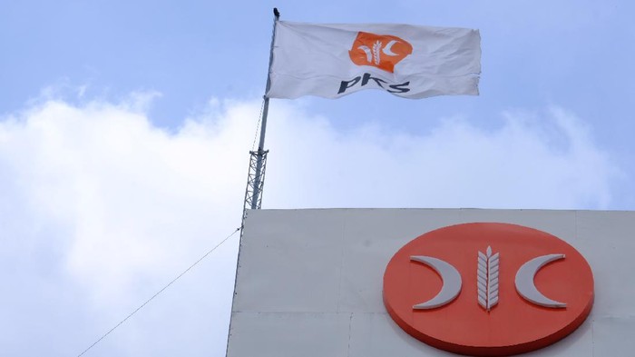 Gedung PKS (Foto: Andhika Prasetia/detikcom)