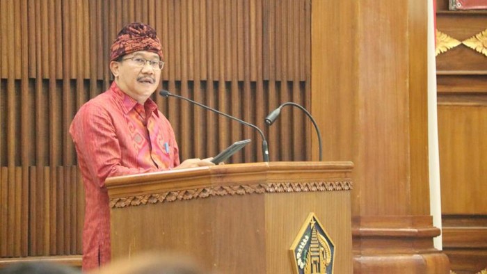 Kepala Dinas Komunikasi Informatika dan Statistik (Diskominfos) Provinsi Bali Gede Pramana