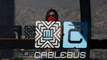 Foto: Cablebus, Kereta Gantung Cantik untuk Warga Miskin di Meksiko