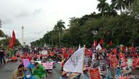 Siap-siap Macet! Buruh Bakal Demo Besar-besaran Senin Depan