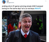 Meme Liverpool dan Manchester United