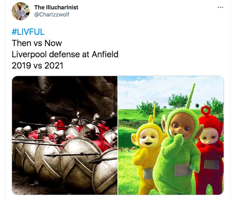 Meme Liverpool dan Manchester United