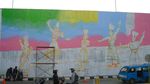 Mural Percantik Flyover Simpang Gaplek Tangsel