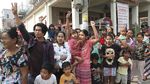 Myanmar Masih Panas, Demonstran Antikudeta Kembali Turun ke Jalan