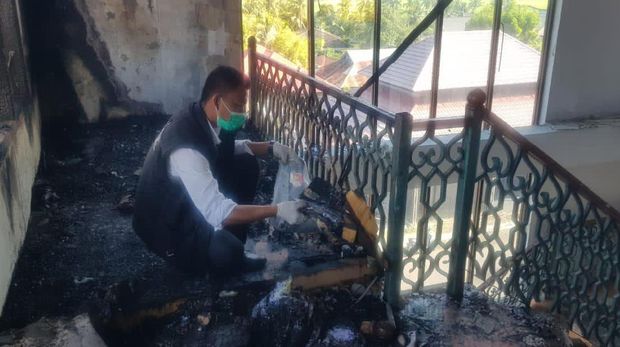 PNS Diduga Bakar Ruang Bappeda di Kantor Bupati Bireuen