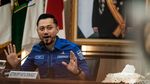 Potret AHY Sambangi KPU Tegaskan KLB Deli Serdang Abal-abal