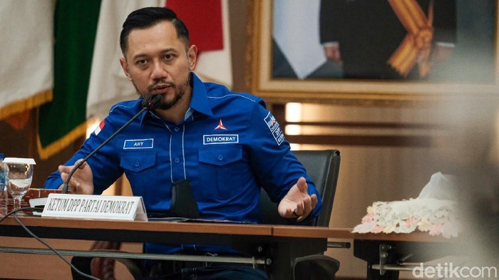 Potret AHY Sambangi KPU Tegaskan KLB Deli Serdang Abal-abal