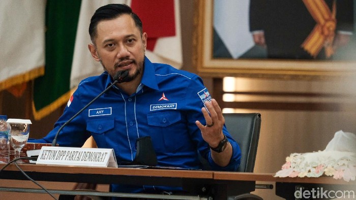 Potret AHY Sambangi KPU Tegaskan KLB Deli Serdang Abal-abal