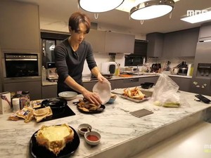 Mengintip Suasana Dapur Rumah Rain dan Kim Tae Hee yang Minimalis
