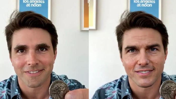 Video deepfake mirip Tom Cruise bikin geger TikTok