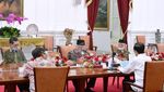 Potret Pertemuan Singkat Amien Rais dkk dan Jokowi Bahas Km 50