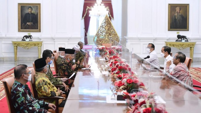 Amien Rais dan TP3 Bertemu Presiden Jokowi