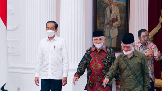 Amien Rais dan TP3 Bertemu Presiden Jokowi
