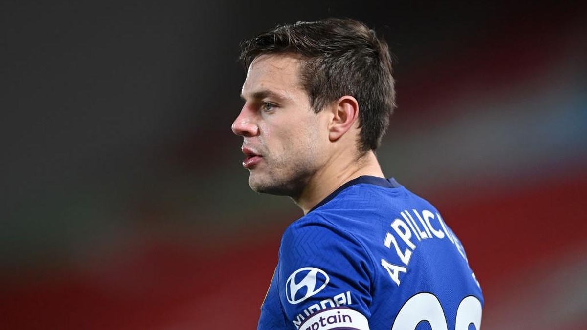 Pemain Chelsea, Cesar Azpilicueta, menilai The Blues masih belum tampil sesuai harapan. (Foto: Getty Images/Laurence Griffiths)