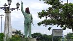 Foto: Patung Bung Karno Setinggi 17 Meter di Kota Lama Semarang