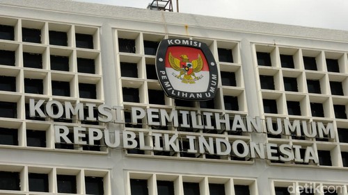 Ilustrasi gedung KPU