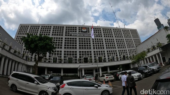 Ilustrasi gedung KPU