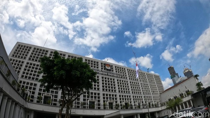 Ilustrasi gedung KPU