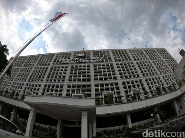 Ilustrasi gedung KPU