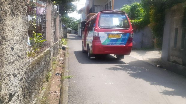 Jl Aselih disebut Dishub Jaksel sebagai jalur alternatif untuk menghindari kemacetan di Jl Moh Kahfi 1.