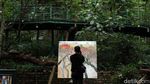 Pameran Lukisan Ini Digelar di Tengah Hutan Babakan Siliwangi