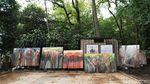 Pameran Lukisan Ini Digelar di Tengah Hutan Babakan Siliwangi