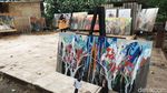 Pameran Lukisan Ini Digelar di Tengah Hutan Babakan Siliwangi