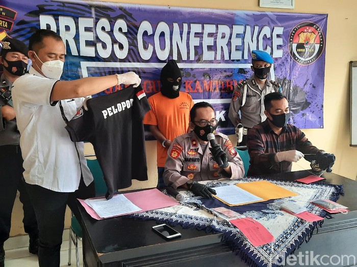 Polisi gadungan penipu empat wanita dibekuk di Sleman, Selasa (9/3/2021).