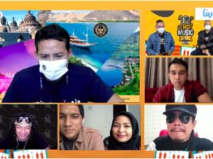 Semangat dari Sandiaga Uno Bagi Para Musisi di dHOT Music Day 2021