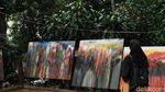 Foto: Menyatu dengan Alam, Pameran Lukisan di Tengah Hutan