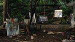 Foto: Menyatu dengan Alam, Pameran Lukisan di Tengah Hutan