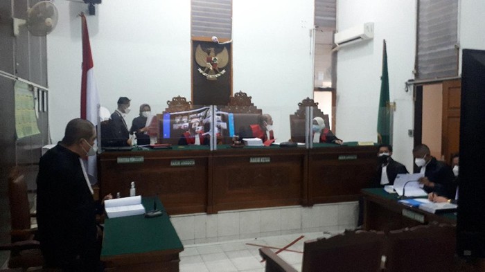 Sidang kasus dugaan penyebaran video syur Gisel-Nobu (Dwi Andayani-detikcom)