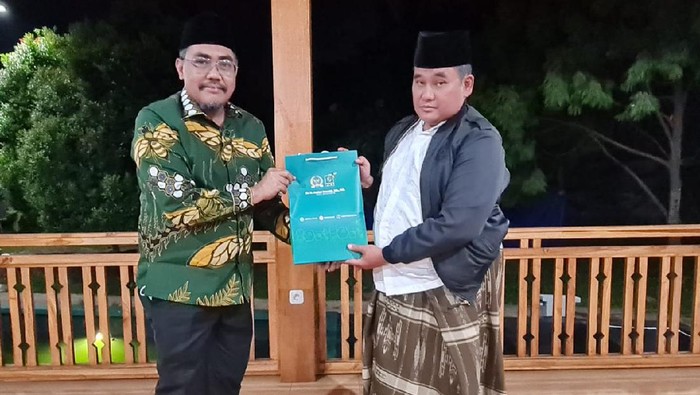 Wakil Ketua MPR Jazilul Fawaid melakukan kunjungan ke Pondok Pesantren Al Hamid di Cilangkap, Kecamatan Cipayung, Kota Jakarta Timur,