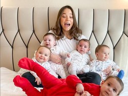 7 Potret Wanita yang Punya 11 Anak Biologis di Usia 23 Tahun