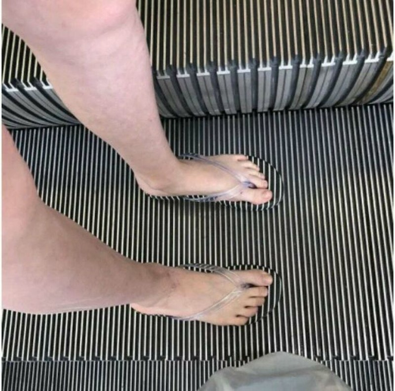 Foto kamuflase mengecoh mata