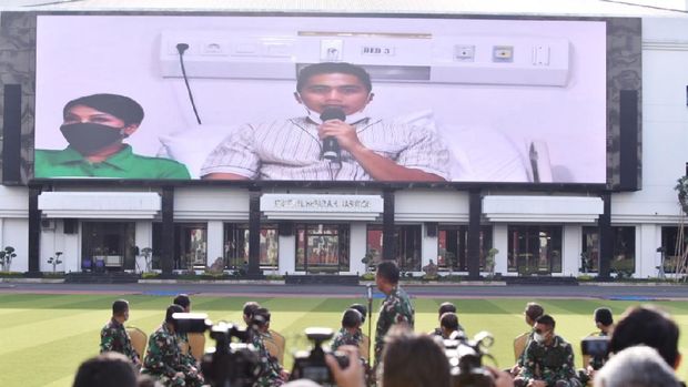 Foto terkini Serda Aprilia Manganang usai operasi korektif terkait hipospadia