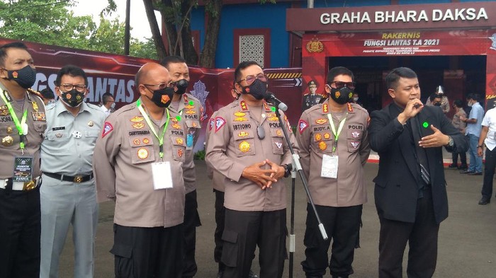 Kakorlantas Polri Irjen Istiono (Foto: Adhyasta/detikcom)