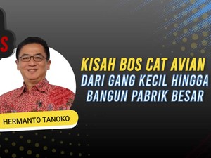 Kisah Bos Cat Avian, dari Gang Kecil hingga Bangun Pabrik Besar