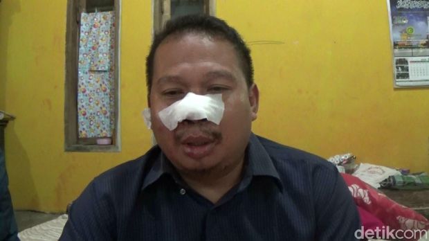 Korban penganiayaan pria bertato yang viral minta ampun di Banjarnegara, Muslihun