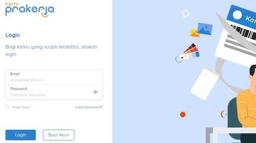 Login prakerja.go.id