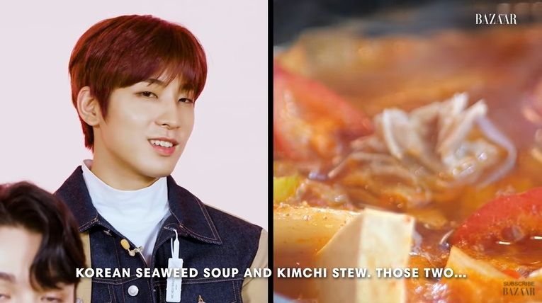4 makanan yang suka dimasak member seventeen. Ada spaghetti aglio e olio hingga doenjang jjigae.