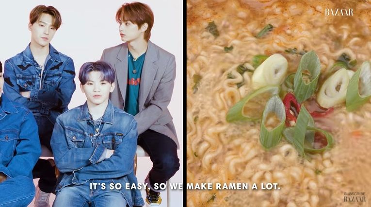 4 makanan yang suka dimasak member seventeen. Ada spaghetti aglio e olio hingga doenjang jjigae.
